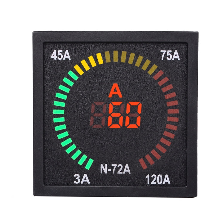 SINOTIMER N-72A AC Current Signal Indicator Square Turntable LED Digital Ammeter Reluova