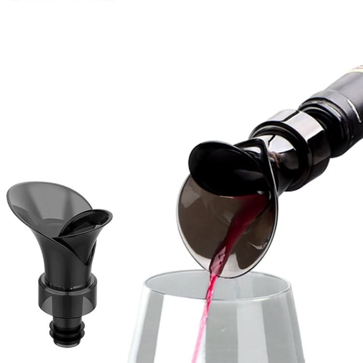 2-in-1 Red Wine Cacuum Stopper Wine Pourer Quick Sobering Device