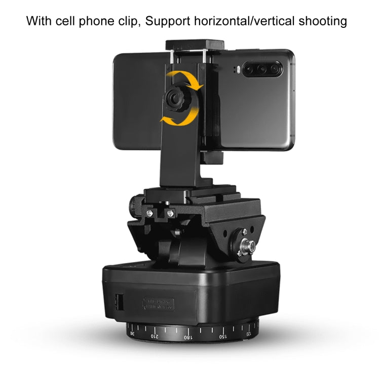 ZIFON YT-1000 Electric Gimbal 360 Degree Panoramic Remote Control Mobile Phone Shooting Dual Axis DSLR Camera Live Stabilizer