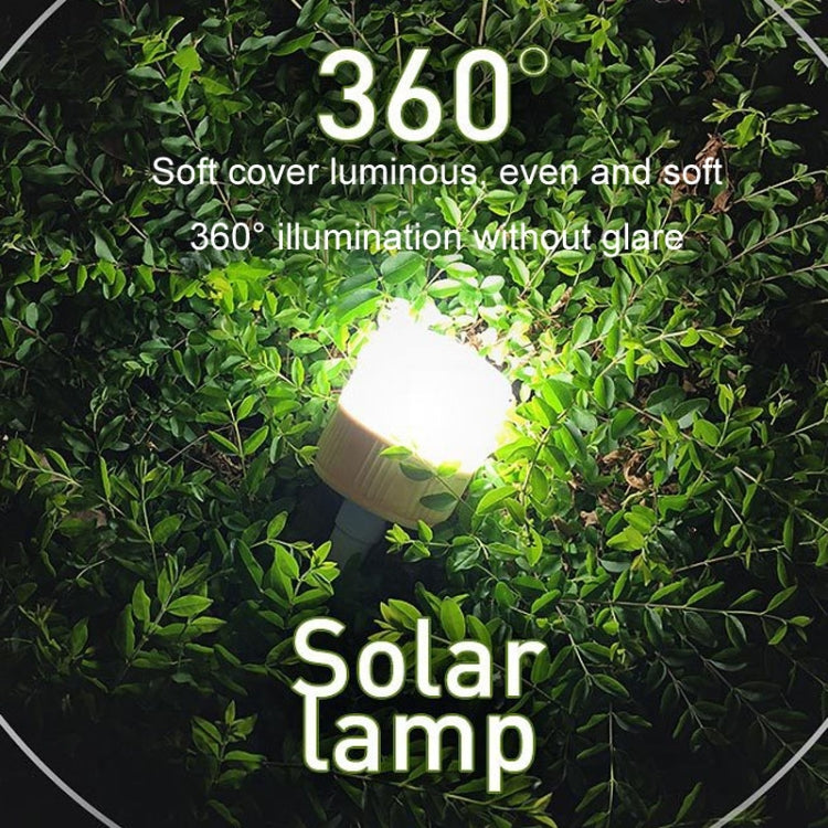 Rechargeable LED Solar Bulb Light Waterproof Night Market Stall Energy Saving Lamp