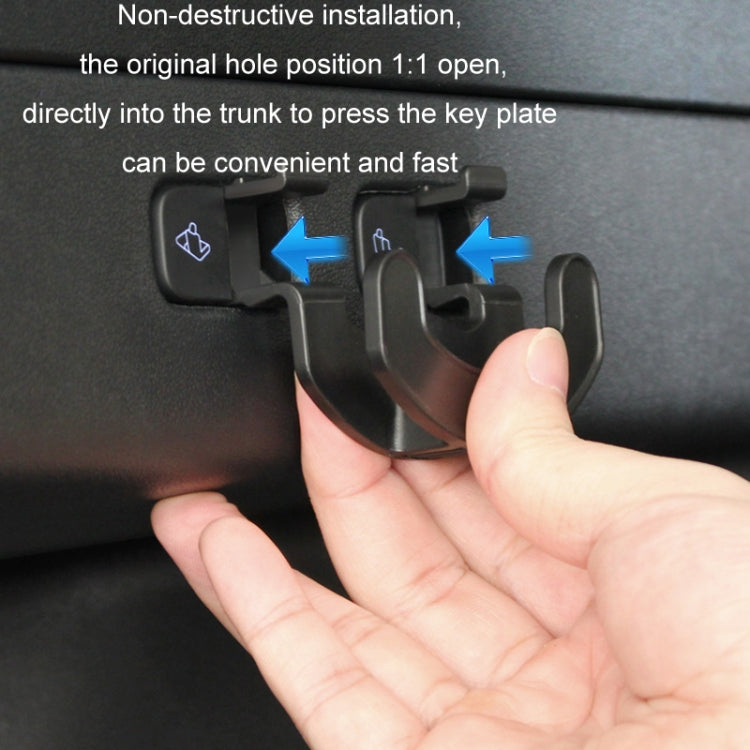 For Tesla Model Y Trunk Seat Button Hook