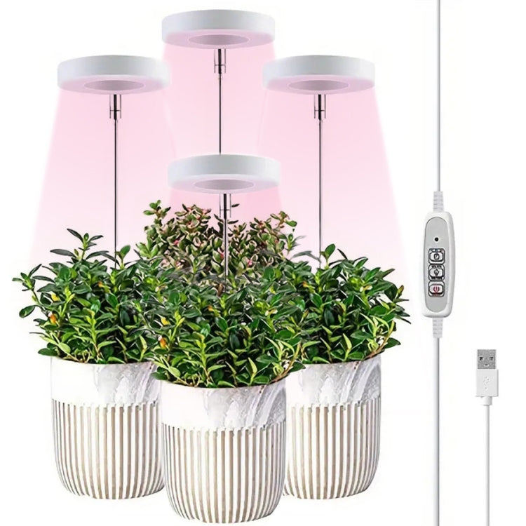 LED Angel Ring Plant Growth Light Imitation Sunlight Telescopic Plant Fill Light My Store