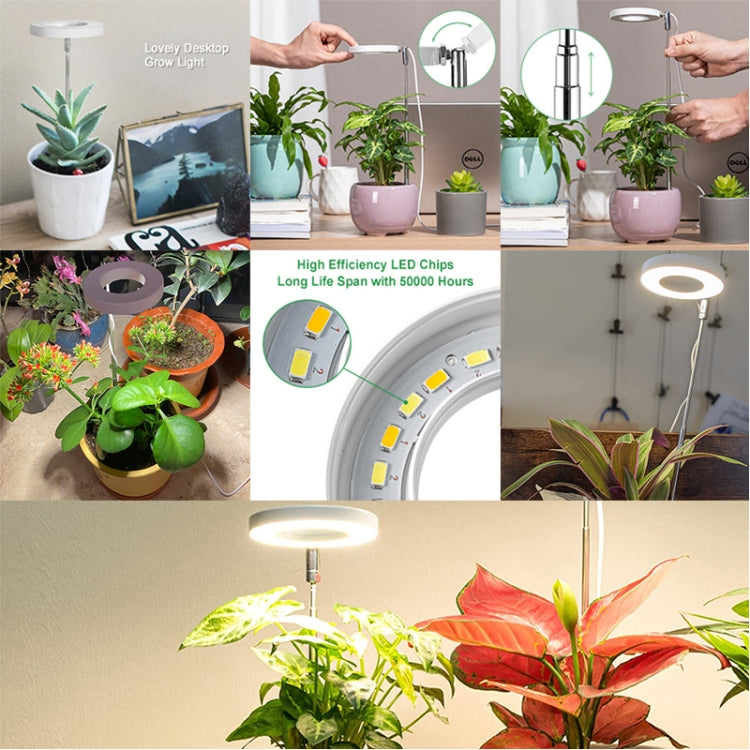 LED Angel Ring Plant Growth Light Imitation Sunlight Telescopic Plant Fill Light My Store