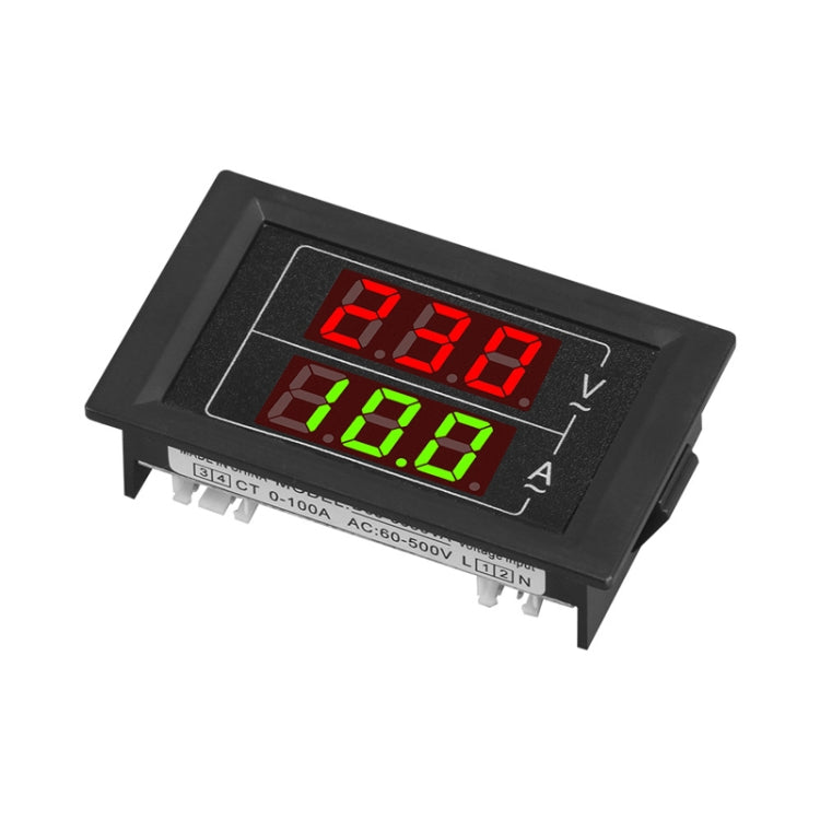 SINOTIMER D85-5035VA Compact Dual-Display Single-Phase AC Digital Voltage And Current Meter Reluova