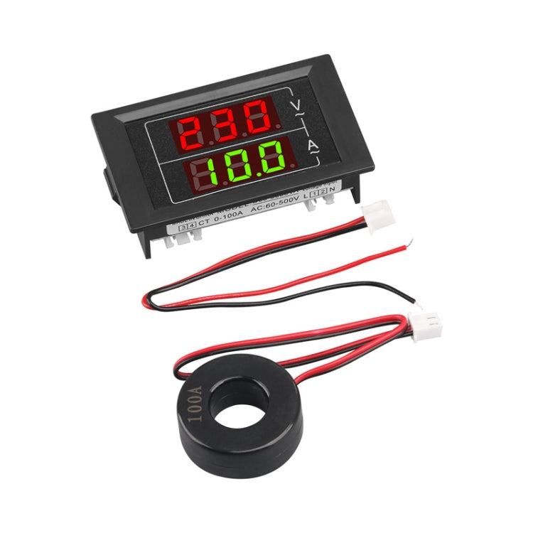 SINOTIMER D85-5035VA Compact Dual-Display Single-Phase AC Digital Voltage And Current Meter Reluova