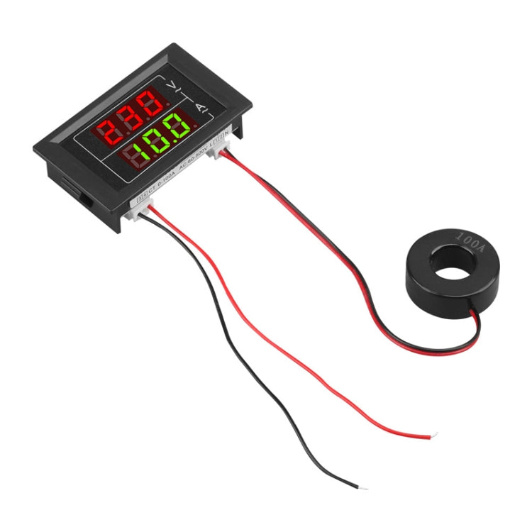 SINOTIMER D85-5035VA Compact Dual-Display Single-Phase AC Digital Voltage And Current Meter Reluova