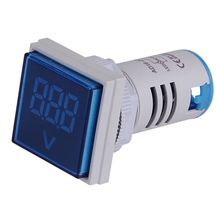 SINOTIMER ST17V AC Voltage Signal Indicator 22mm Square LED Digital Display Voltage Head AC 60-500V Reluova