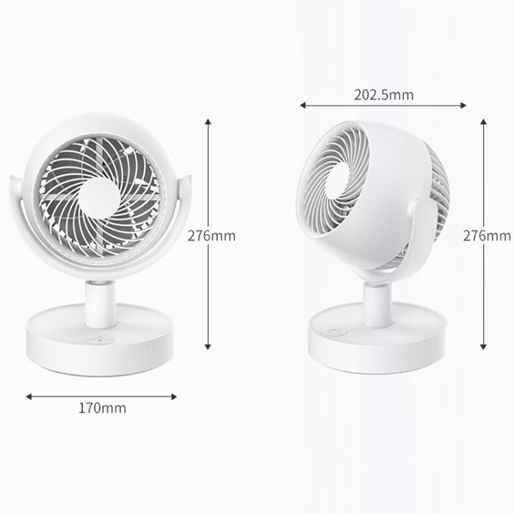 Desktop Air Circulation Fan Household Office Compact Mute Electrical Fan Reluova