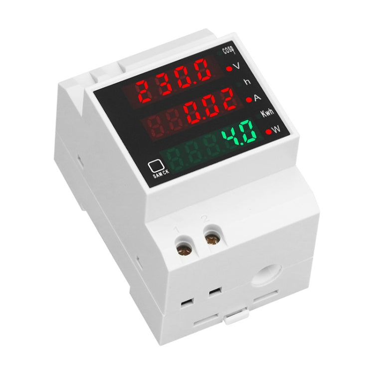 SINOTIMER SDM004 Din Rail AC Voltage Current Time Power Electricity Multi-Function Detection Meter Reluova