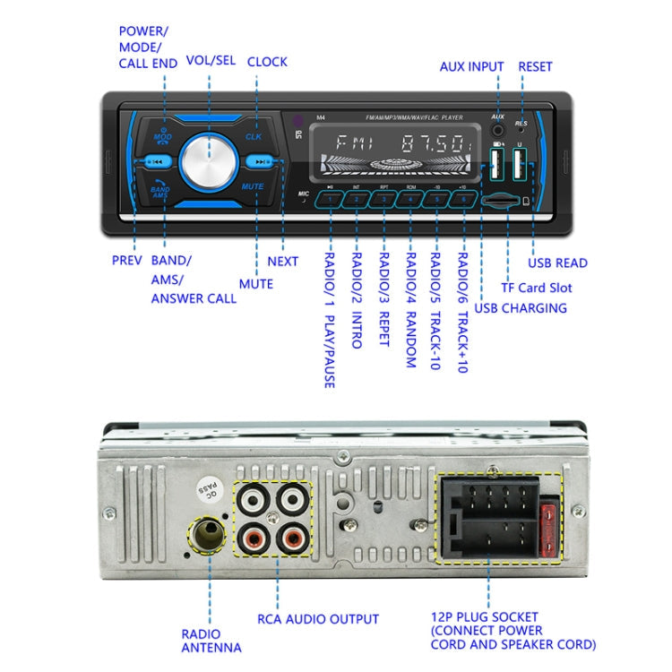 Dual USB Car DAB Digital U Disk Card Bluetooth Radio MP3 Player ÎҵÄÉ̵ê