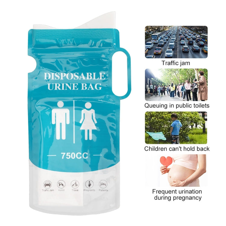 4pcs /Pack Car Disposable Emergency Rapid Coagulation Urine Bag Traffic Jam Pee Bag ÎҵÄÉ̵ê