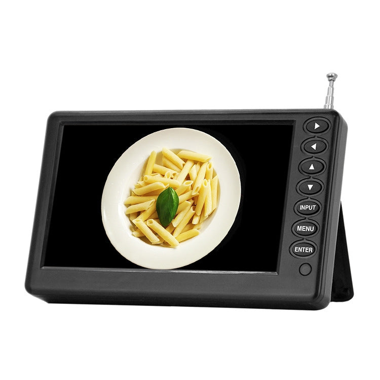 5 Inch Ultra-Thin Portable Car Digital LCD TV, EU Plug Reluova