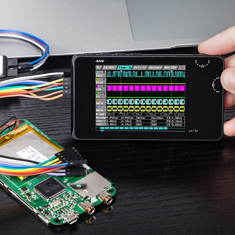 MINIWARE LA104 Logic Analyzer 4-Channel Debugging Assistant Sampling Analog Oscilloscope