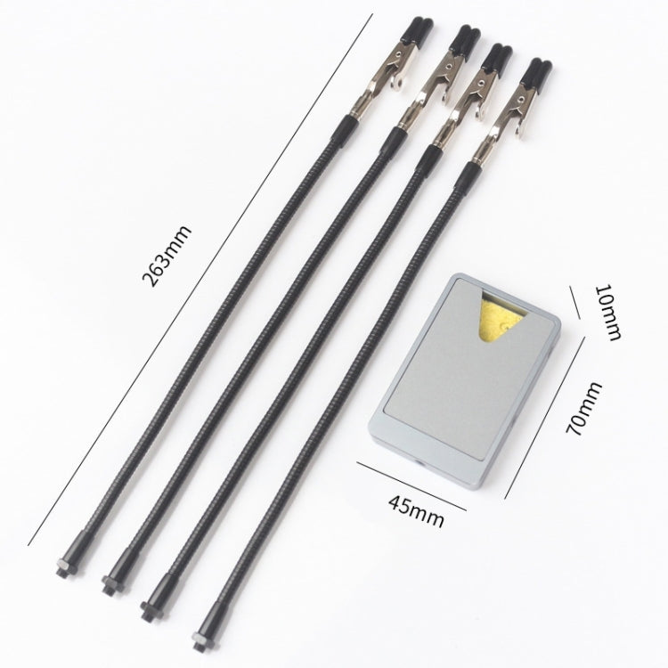 6pcs /Set Soldering Iron Multifunctional Bracket Welding Station Solder Holder Branding Iron Stand-Reluova