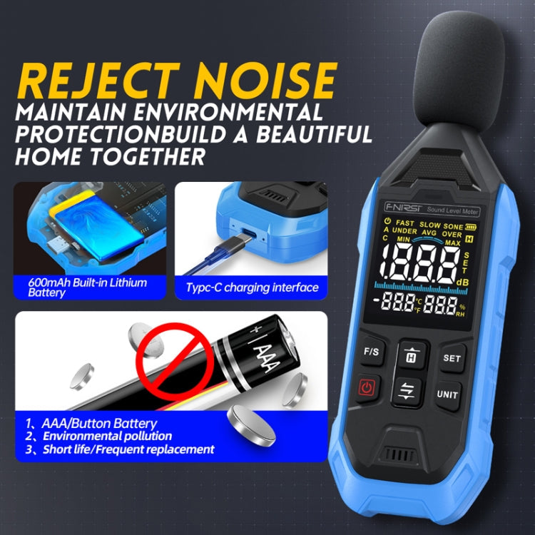 FNIRSI Noise Decibel Meter Home Volume Detector