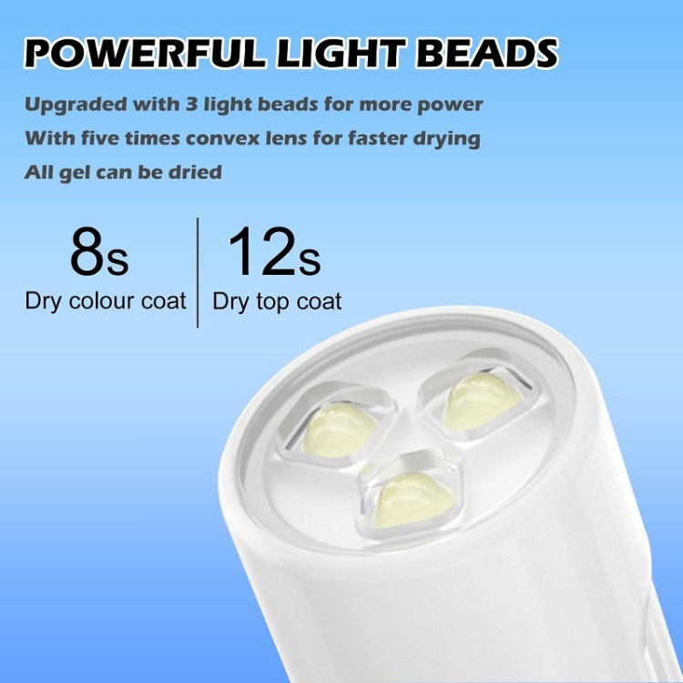 Small Portable Handheld Nail Polish Light Therapy Machine