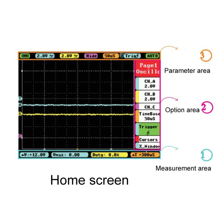 MINIWARE Dual Channel Mini Portable Handheld Digital Storage Oscilloscope