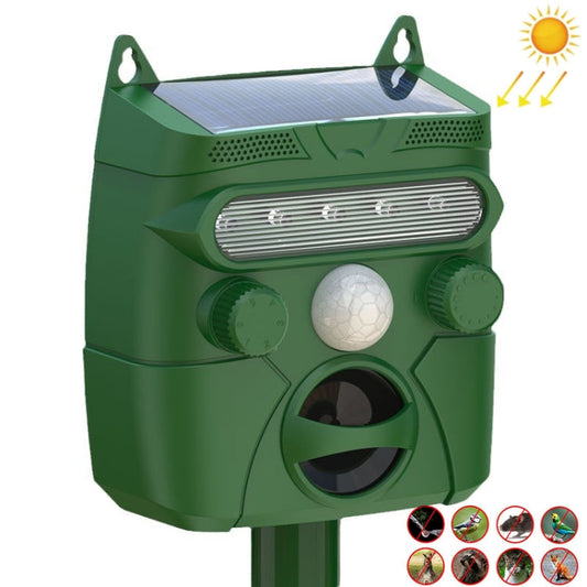 Solar Animal Driver Ultrasonic Outdoor Bird Repeller Electronic Mouse Repeller My Store