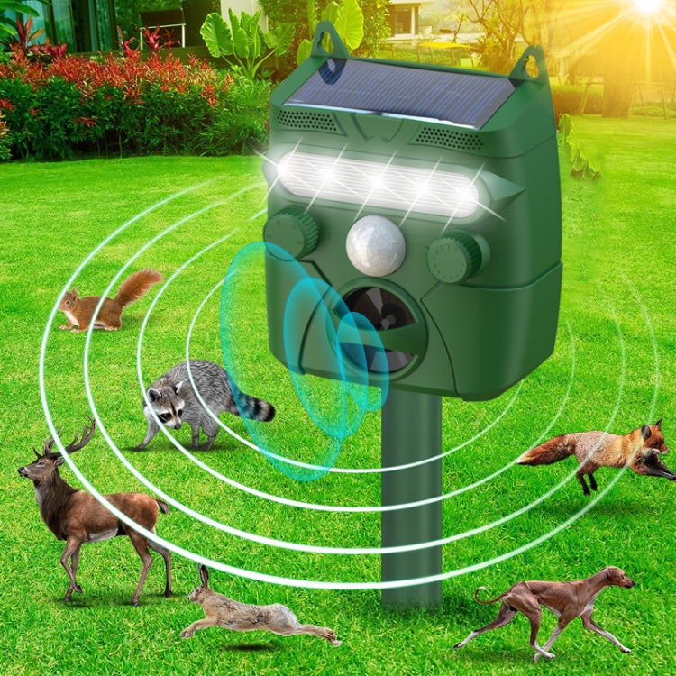 Solar Animal Driver Ultrasonic Outdoor Bird Repeller Electronic Mouse Repeller My Store