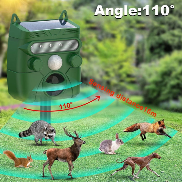 Solar Animal Driver Ultrasonic Outdoor Bird Repeller Electronic Mouse Repeller My Store