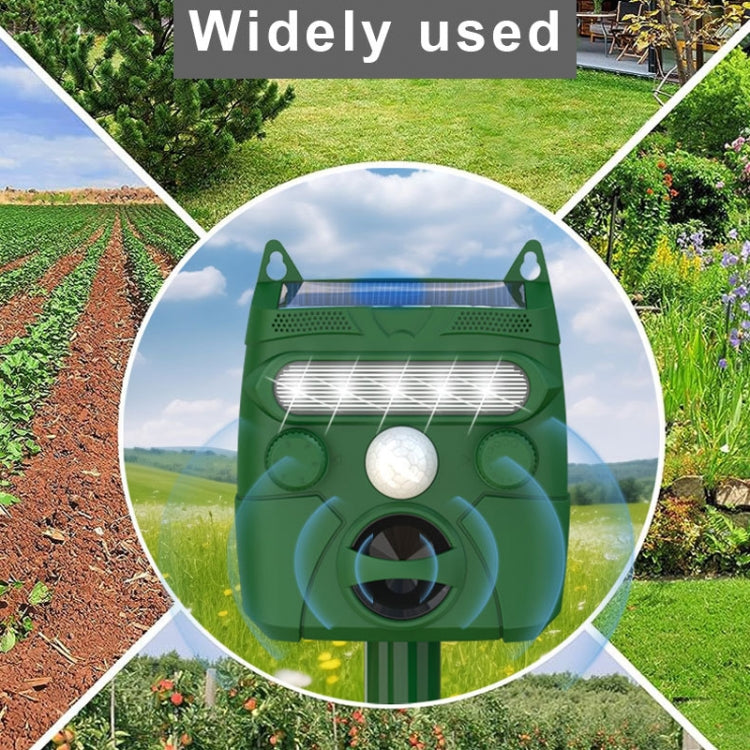 Solar Animal Driver Ultrasonic Outdoor Bird Repeller Electronic Mouse Repeller My Store