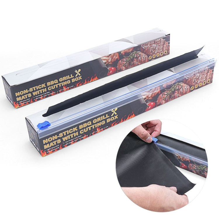 2m Non-Stick Freely Cuttable Grill Mat For Gas, Charcoal or Electric Grills-Reluova