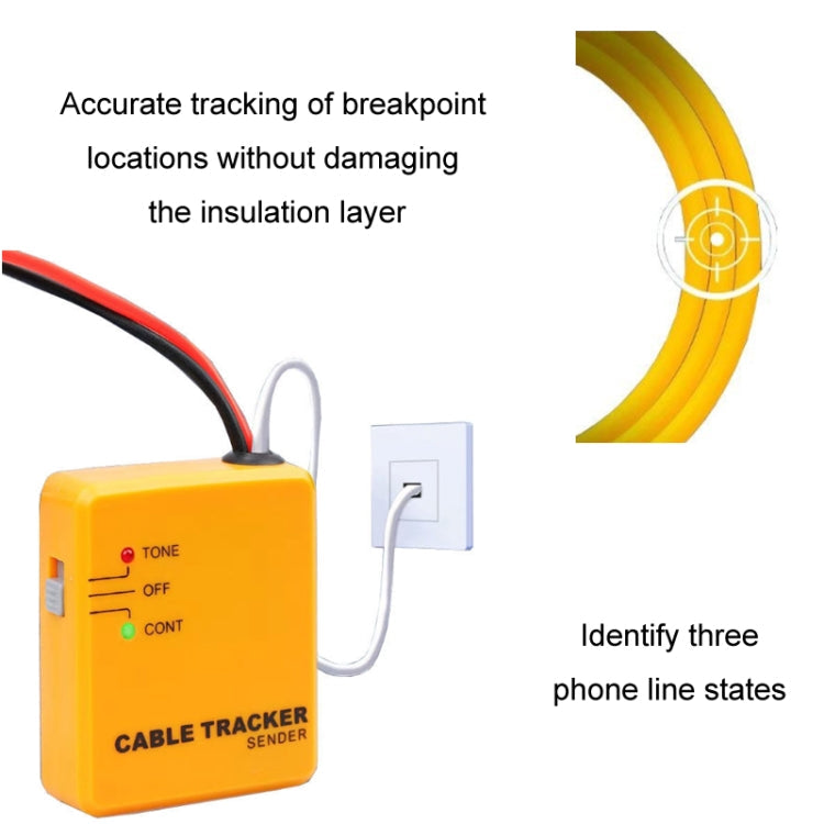 Multifunctional Anti-Interference Network Cable Telephone Line Finder