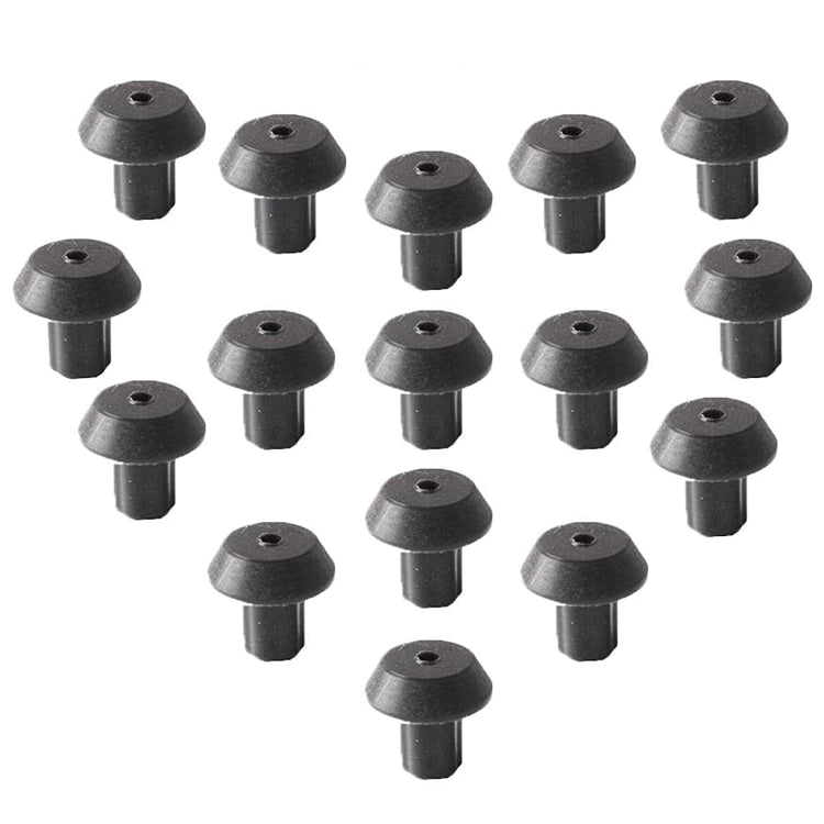 16pcs /Pack WB2K101 Rubber Feet for GE Kenmore Burner Grate Replaces WB02T10461 AP2622260(Black)-Reluova