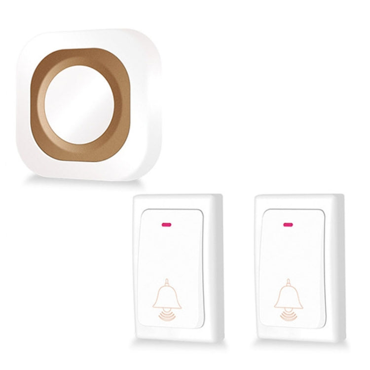 Flash Wireless Home Doorbell Self-Generated Smart Remote Control Doorbell Without Batteries Reluova