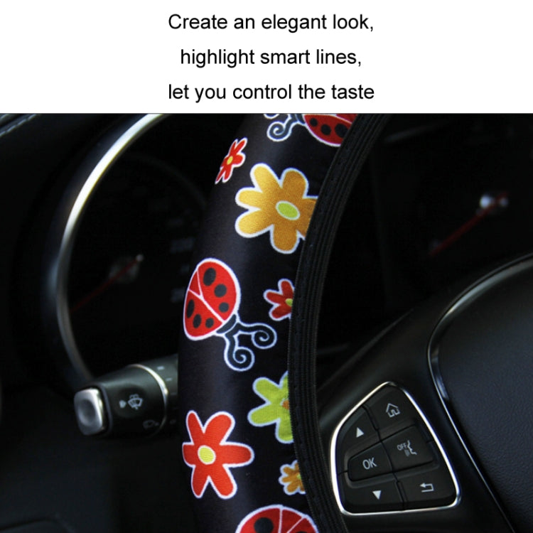 Car Steering Wheel Cover Printed Cloth Without Inner Elastic Band Cover ÎҵÄÉ̵ê