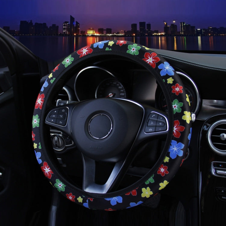 Car Steering Wheel Cover Printed Cloth Without Inner Elastic Band Cover ÎҵÄÉ̵ê