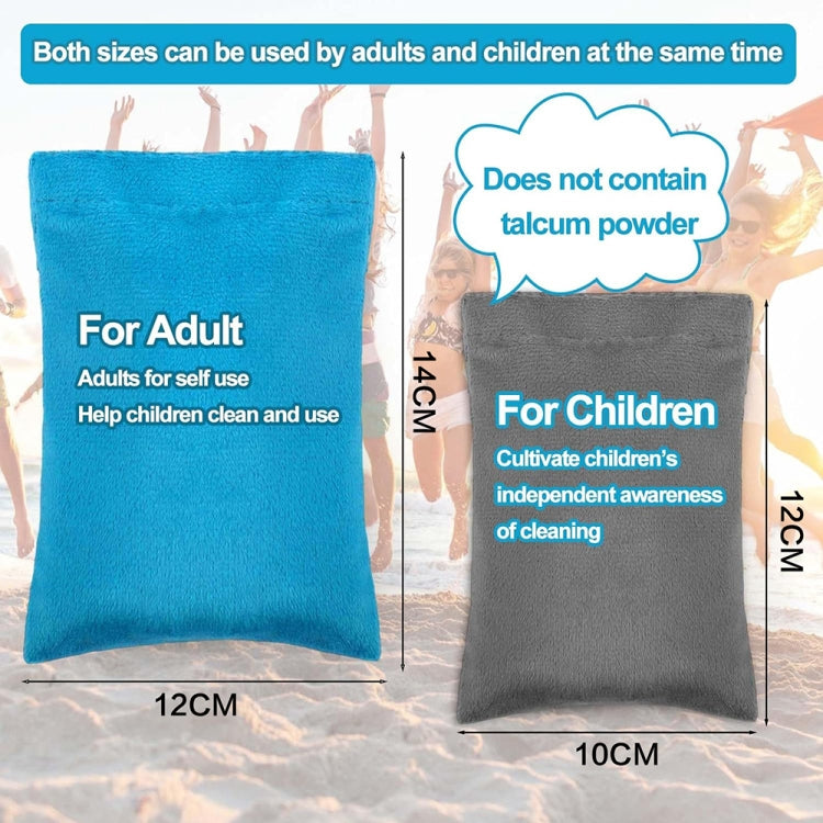 Beach Sandbags Sand Removal Brush Beach Vacation Camping Equipment