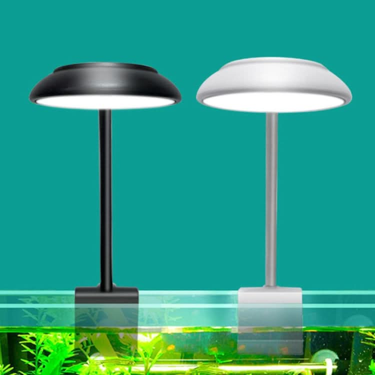 5W Fish Tank LED Clip Light USB Plug Lighting Aquarium Translucent Aquatic Plants Lamp(White)-Reluova