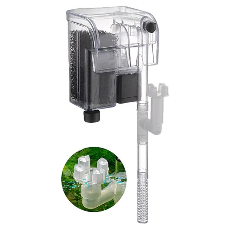 Wall Mounted Silent Fish Tank Filter Waterfall Aquarium Filtration Clean Oxygenator Pump - Reluova