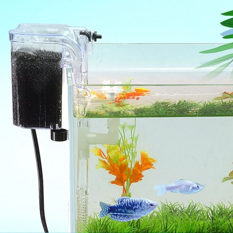 Wall Mounted Silent Fish Tank Filter Waterfall Aquarium Filtration Clean Oxygenator Pump - Reluova