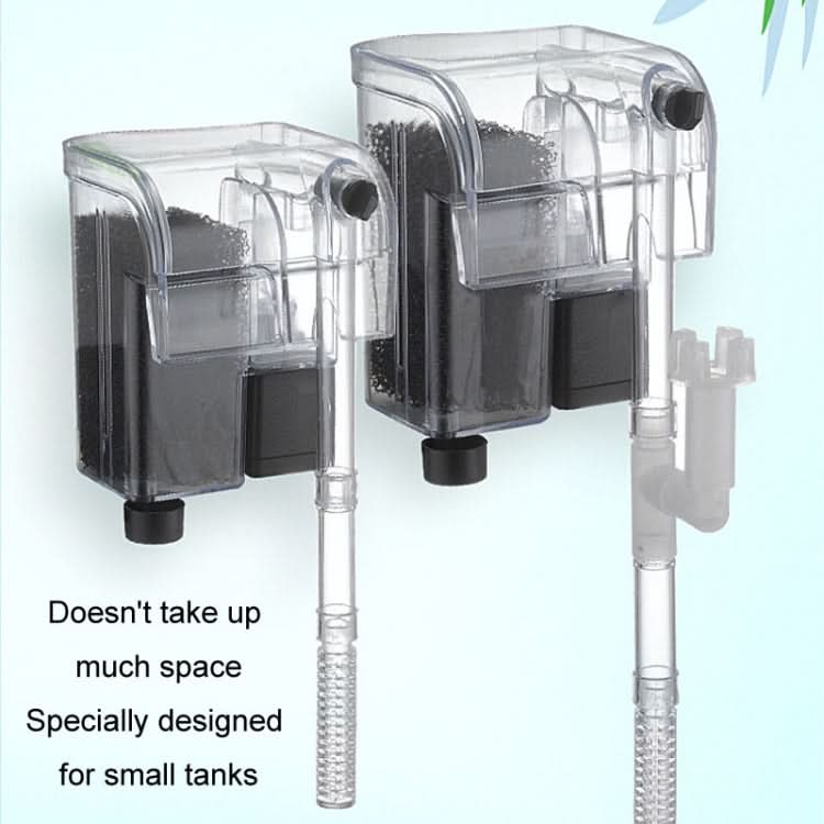 Wall Mounted Silent Fish Tank Filter Waterfall Aquarium Filtration Clean Oxygenator Pump - Reluova