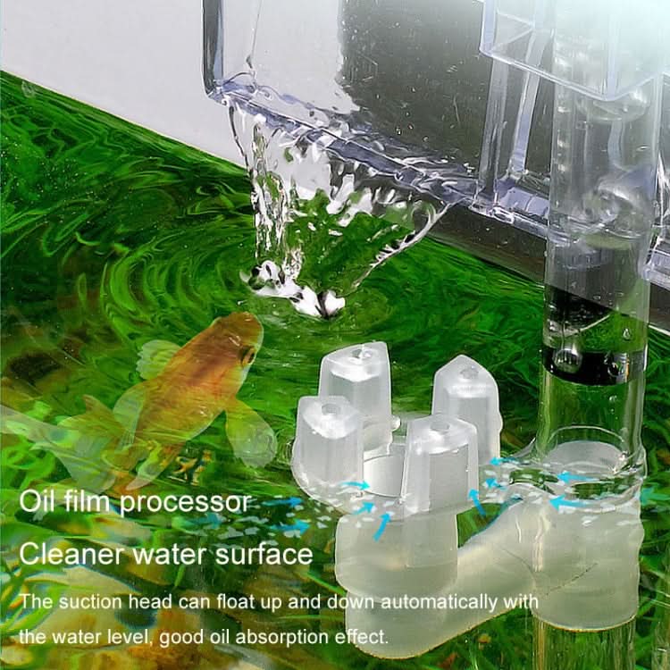 Wall Mounted Silent Fish Tank Filter Waterfall Aquarium Filtration Clean Oxygenator Pump - Reluova