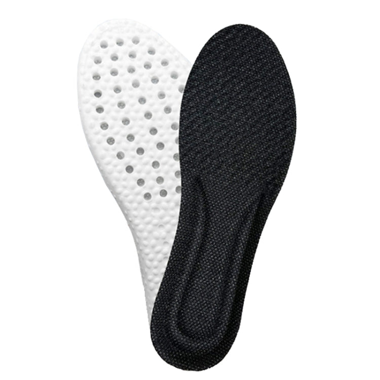 1pair High Elasticity Anti-Odor Breathable Sweat Absorbent Shock Absorbing Insoles-Reluova