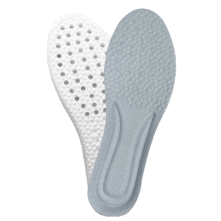 1pair High Elasticity Anti-Odor Breathable Sweat Absorbent Shock Absorbing Insoles-Reluova