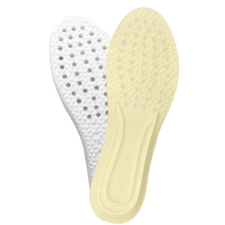 1pair High Elasticity Anti-Odor Breathable Sweat Absorbent Shock Absorbing Insoles-Reluova