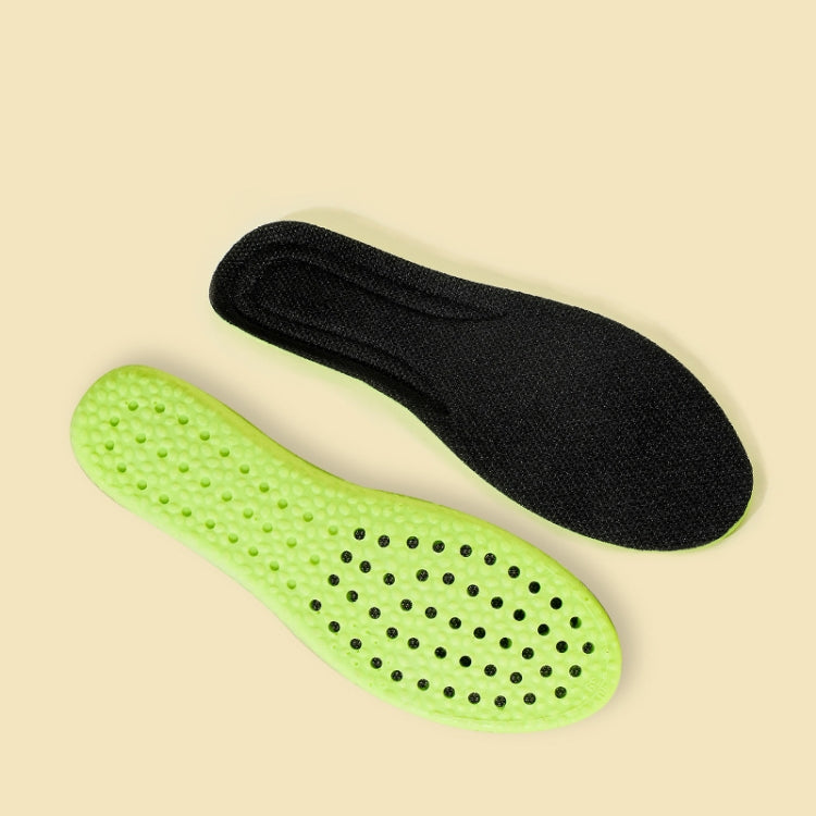 1pair High Elasticity Breathable Sweat Absorbent Shock Absorbent Cuttable Insoles-Reluova