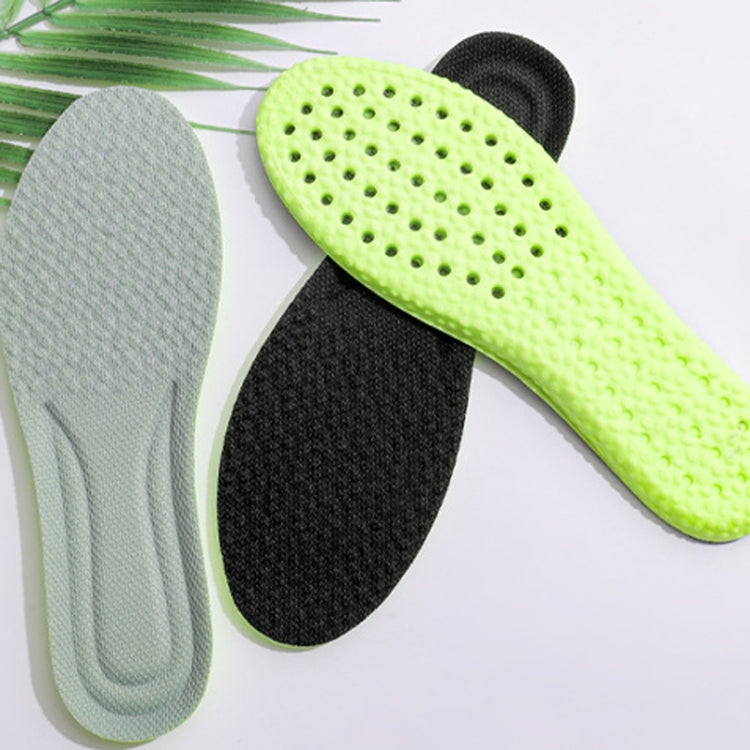 1pair High Elasticity Breathable Sweat Absorbent Shock Absorbent Cuttable Insoles-Reluova