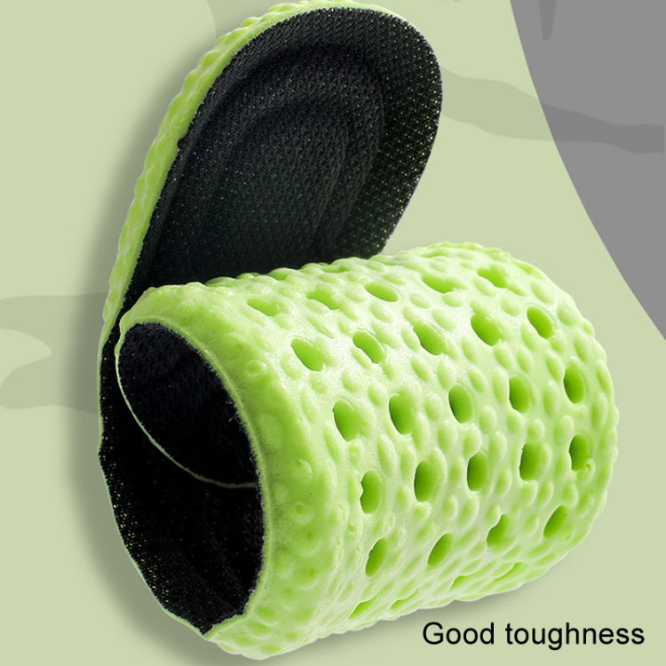 1pair High Elasticity Breathable Sweat Absorbent Shock Absorbent Cuttable Insoles-Reluova