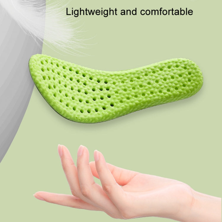 1pair High Elasticity Breathable Sweat Absorbent Shock Absorbent Cuttable Insoles-Reluova