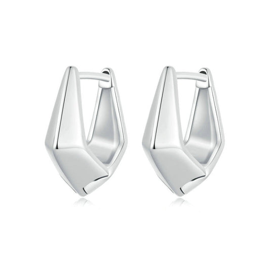 S925 Sterling Silver Geometric Women Earrings My Store