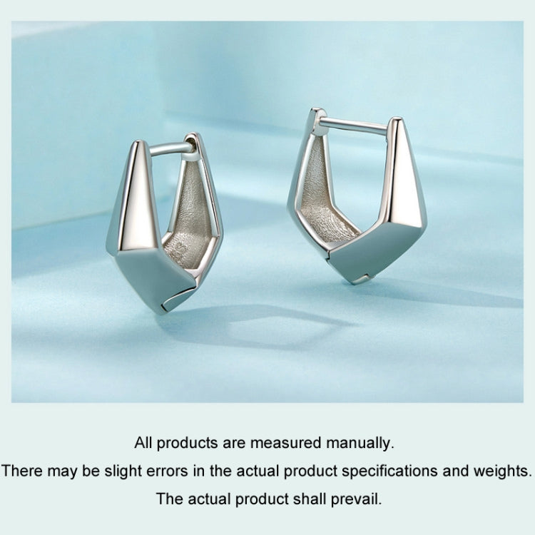 S925 Sterling Silver Geometric Women Earrings My Store