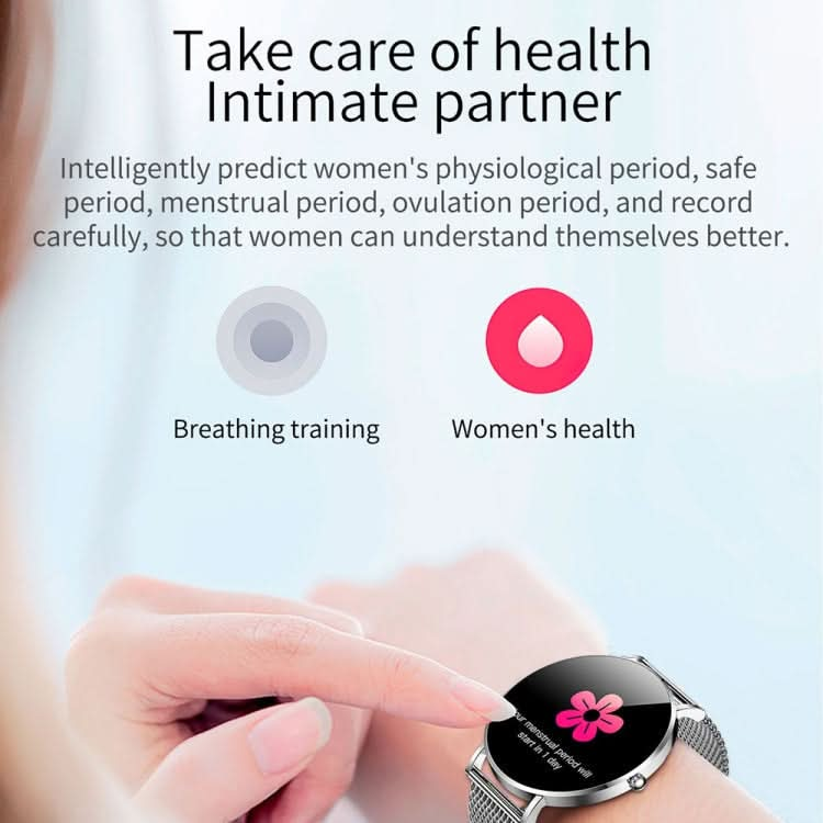 T8 1.3-inch Heart Rate/Blood Pressure/Blood Oxygen Monitoring Bluetooth Smart Watch