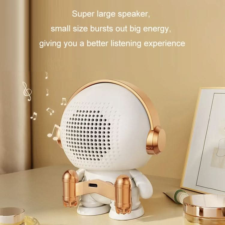 Mini Astronaut Portable Smart Subwoofer Bluetooth Speaker