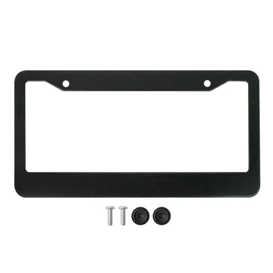 American Standard Aluminum Alloy License Plate Frame Including Accessories