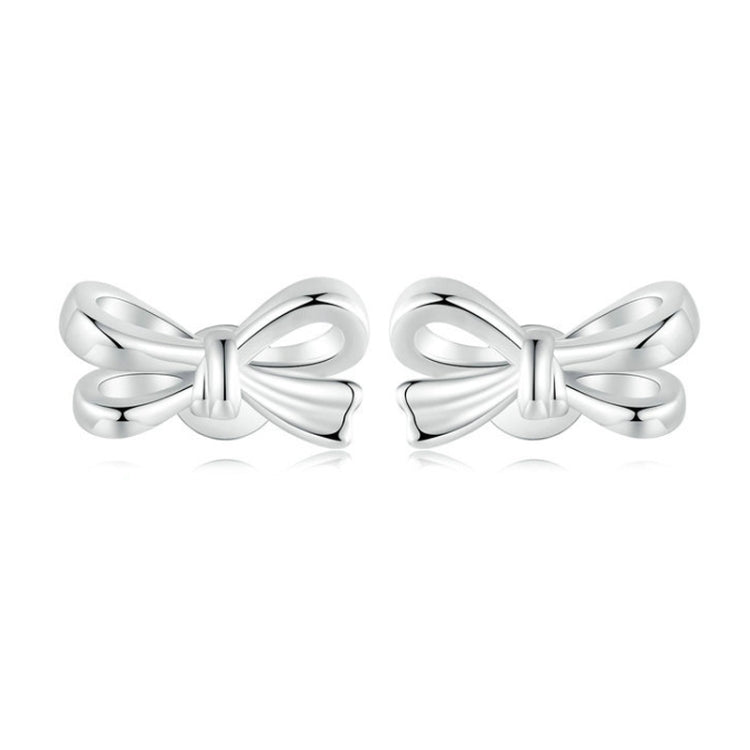 S925 Sterling Silver Bow Women Earrings My Store